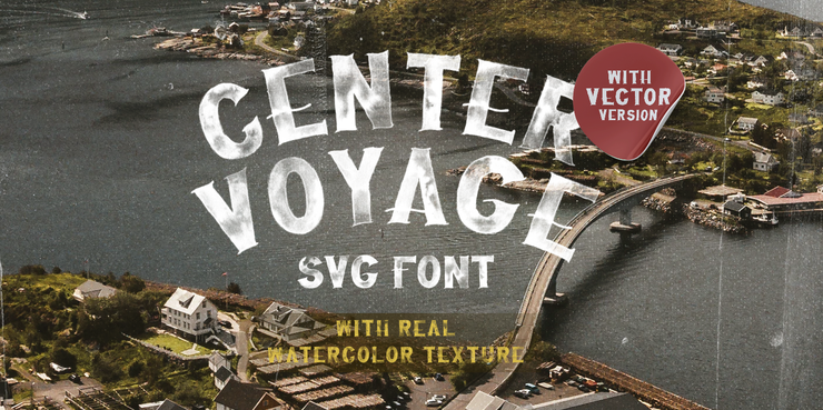 Center Voyage字体 1