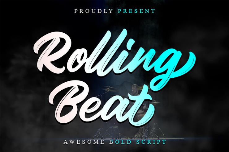 Rolling Beat字体 5