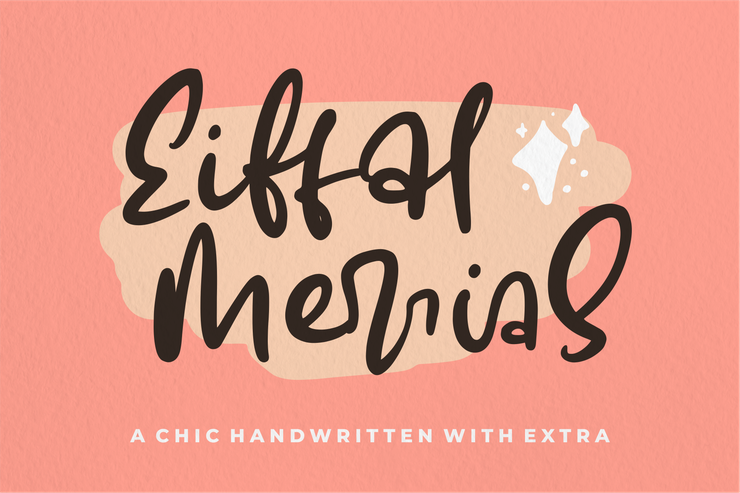 Eiffal Merrias字体 9