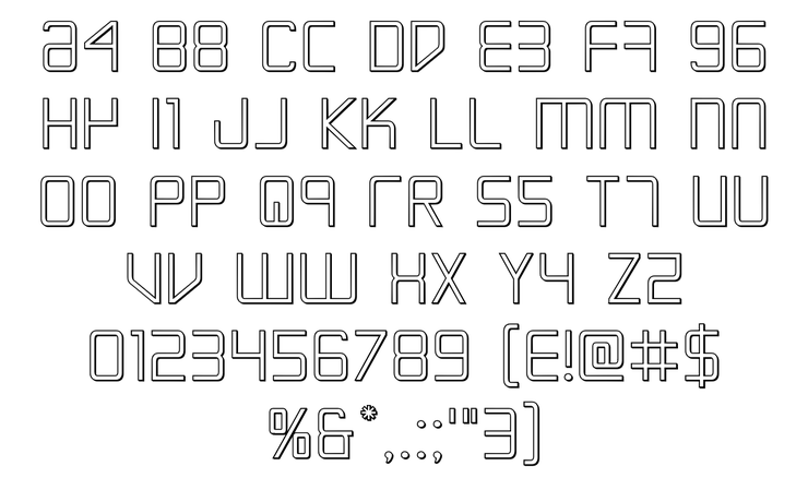 Escape Artist字体 1