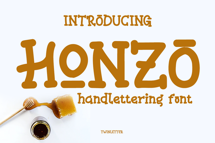 HONZO字体 1