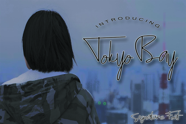 Tokyo Bay字体 1