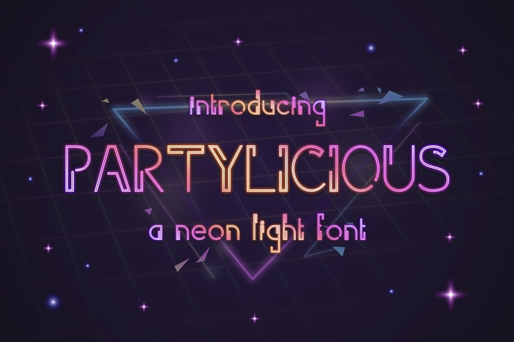 Partylicious字体 7