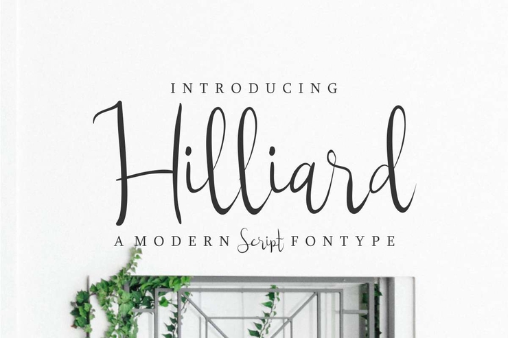 Hilliard字体 4