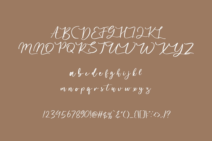 Aulores字体 2