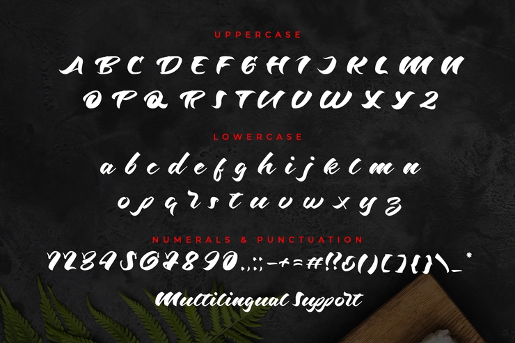 Odenson字体 6
