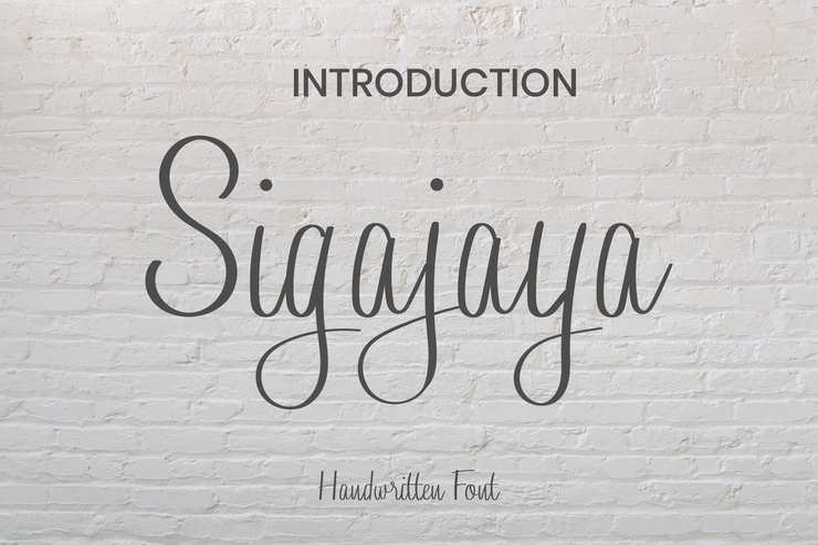 Sigajaya字体 2