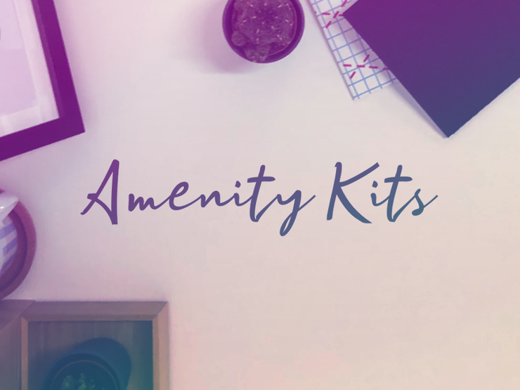 a Amenity Kits字体 1