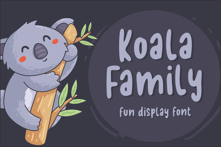 Koala Family字体 1