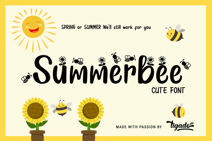 Summerbee字体 8