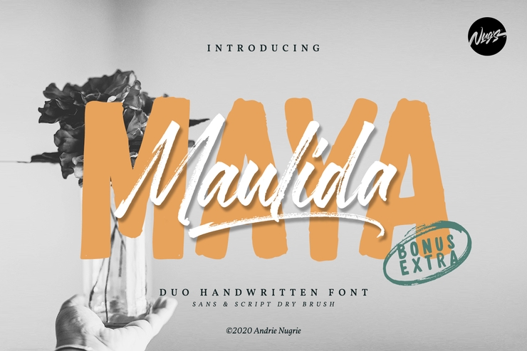 Maulida Maya字体 5