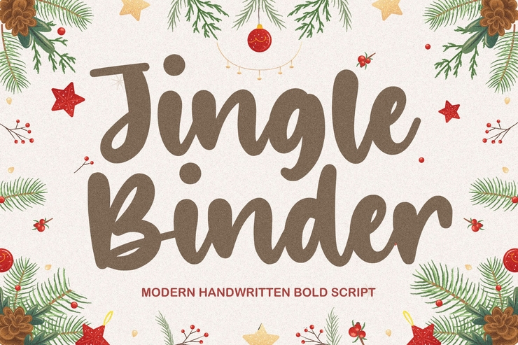 Jingle Binder字体 1