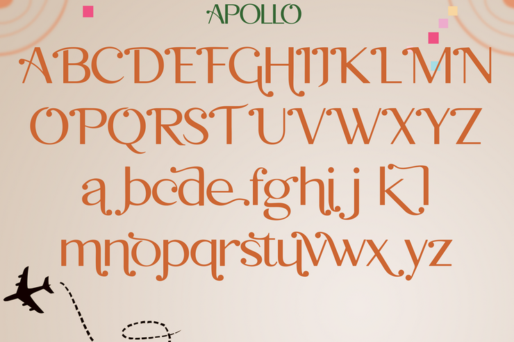 APOLLO字体 2