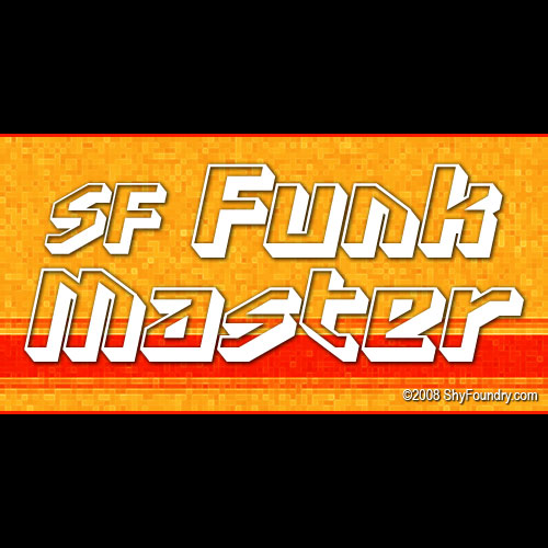 SF Funk Master字体 1