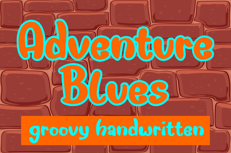Adventure Blues字体 2