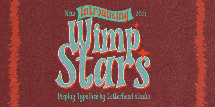 Wimp Stars DEMO字体 1