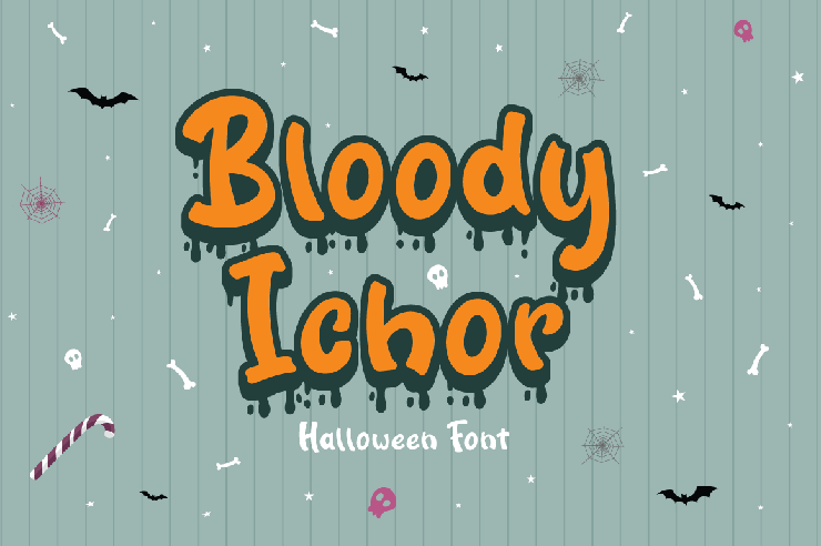 Bloody Ichor Extrude字体 4
