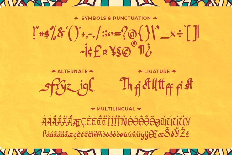 King Malik Trial字体 1