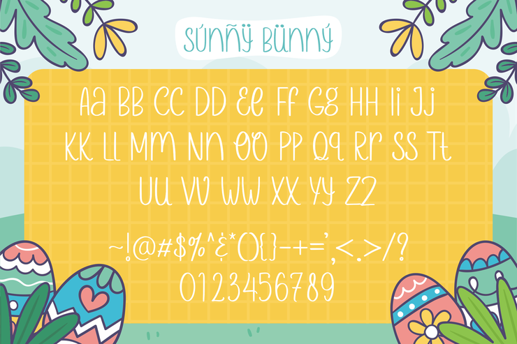 Sunny Bunny字体 1