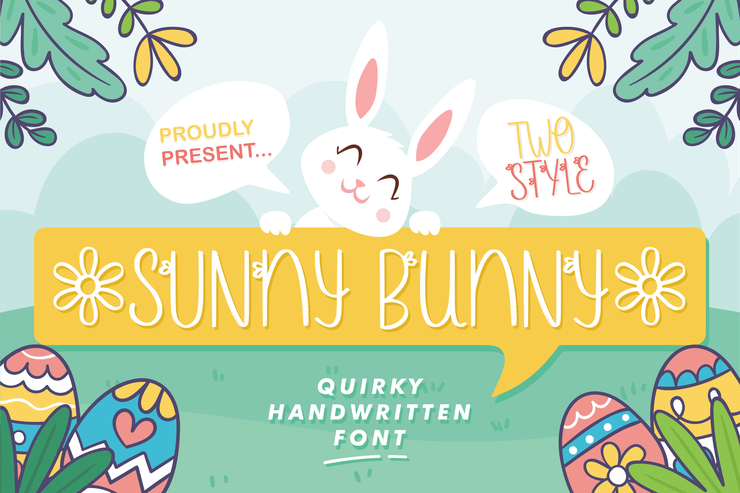 Sunny Bunny字体 3