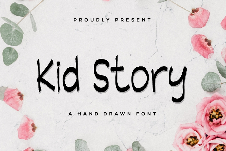 Kid Story字体 1
