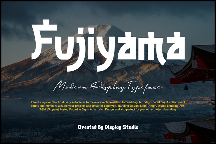 Fujiyama字体 1