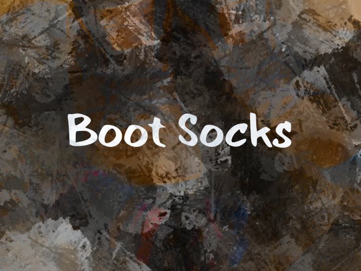 b Boot Socks字体 1