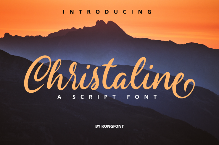 Christaline字体 1