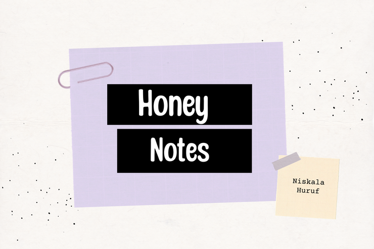 Honey Notes字体 1