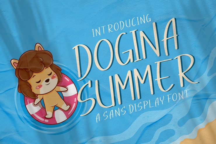 Dogina Summer字体 5