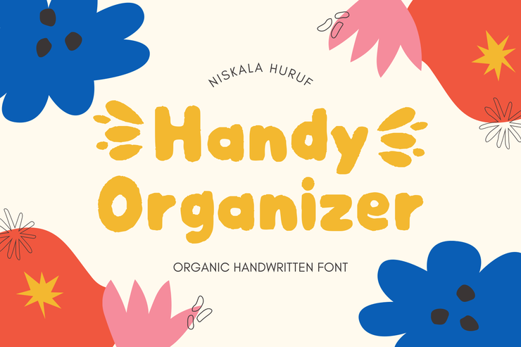 Handy Organizer字体 1