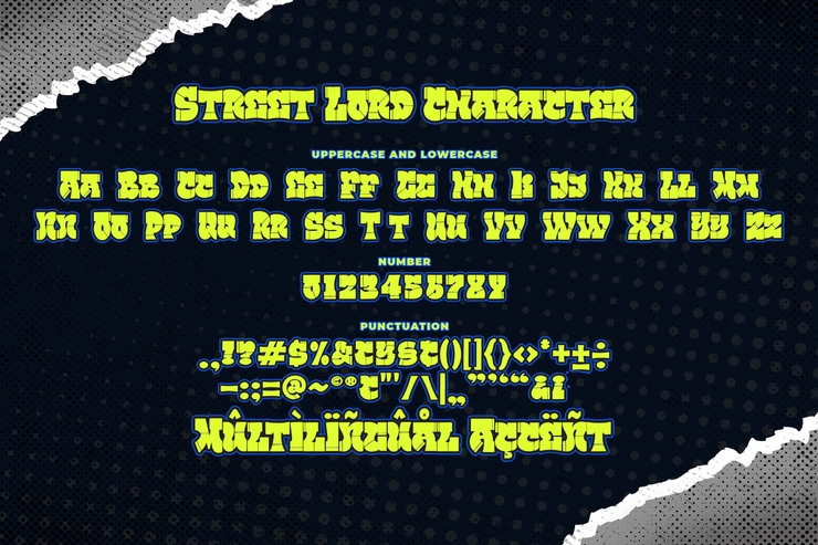Street Lord字体 4