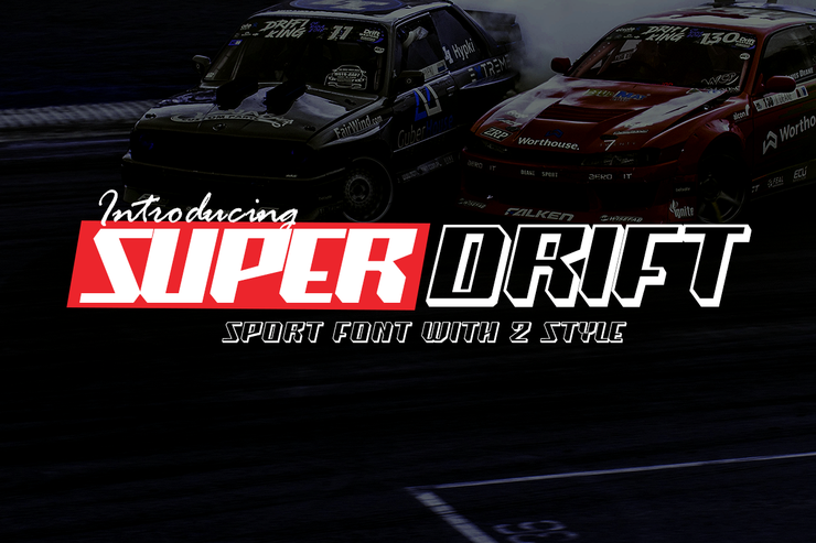 Super Drift字体 1