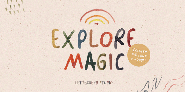 Explore Magic字体 1