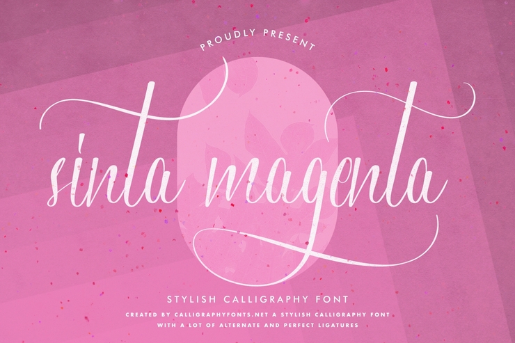 Sinta Magenta字体 1