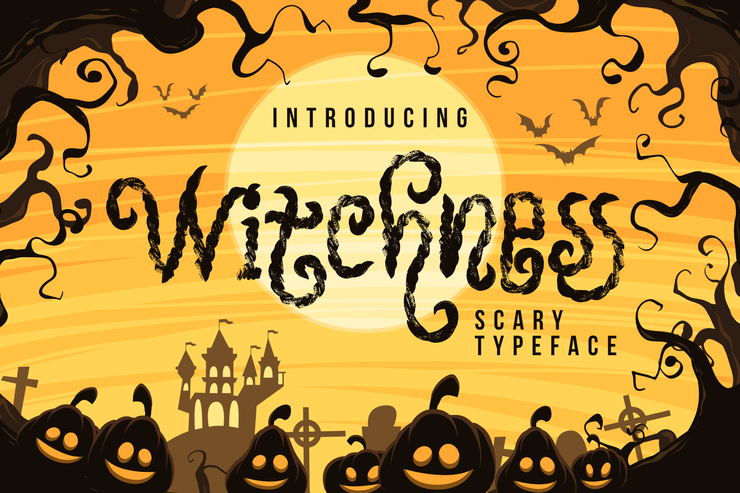 Witchness字体 8