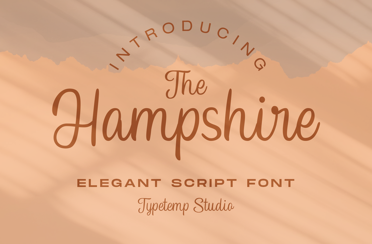Hampshire Personal字体 1