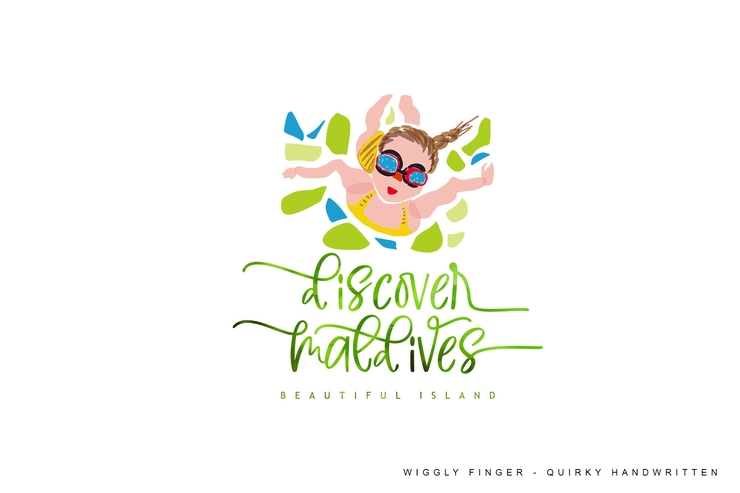 Wiggly Finger字体 1