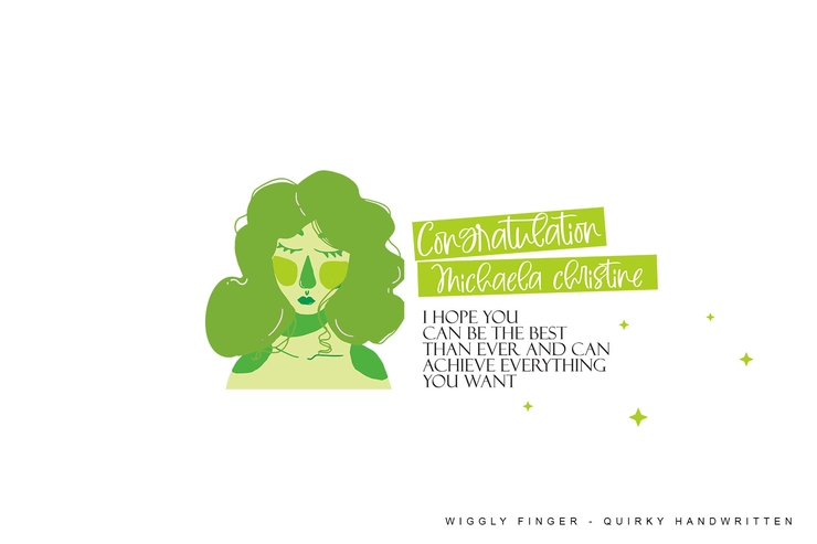 Wiggly Finger字体 3