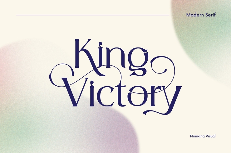 King Victory字体 7