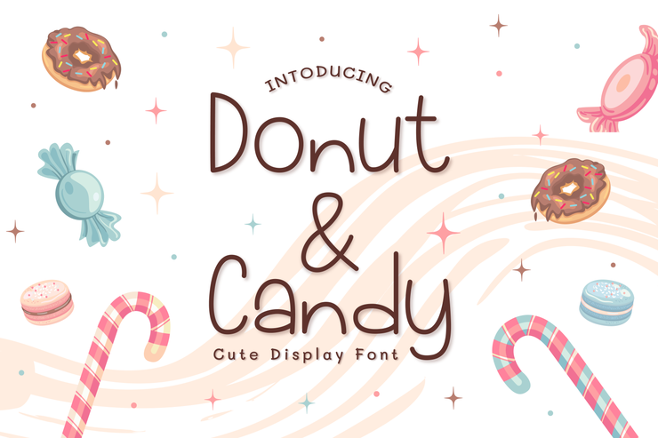 Donut & Candy字体 6