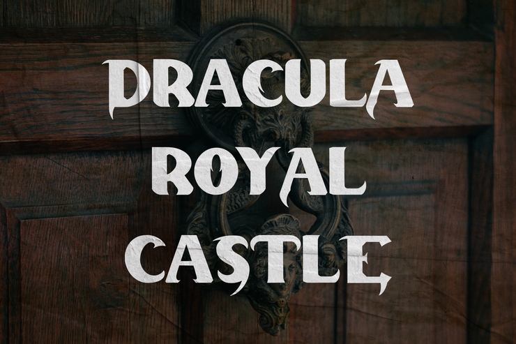Dracula Palace字体 1