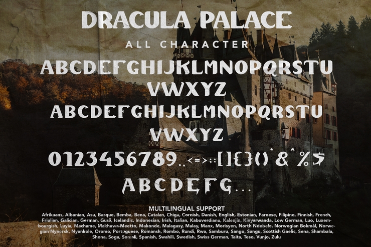 Dracula Palace字体 2