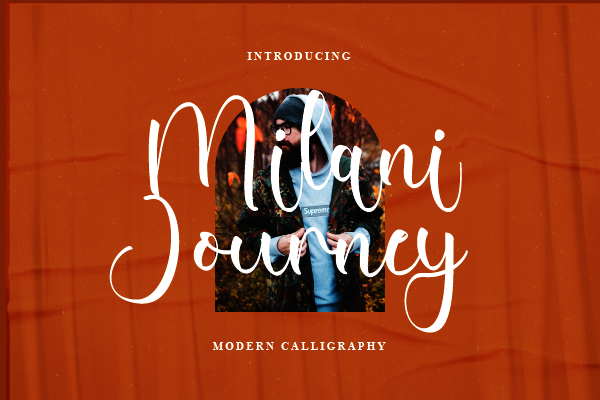 Milani Journey字体 3