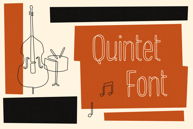 Quintet字体 1