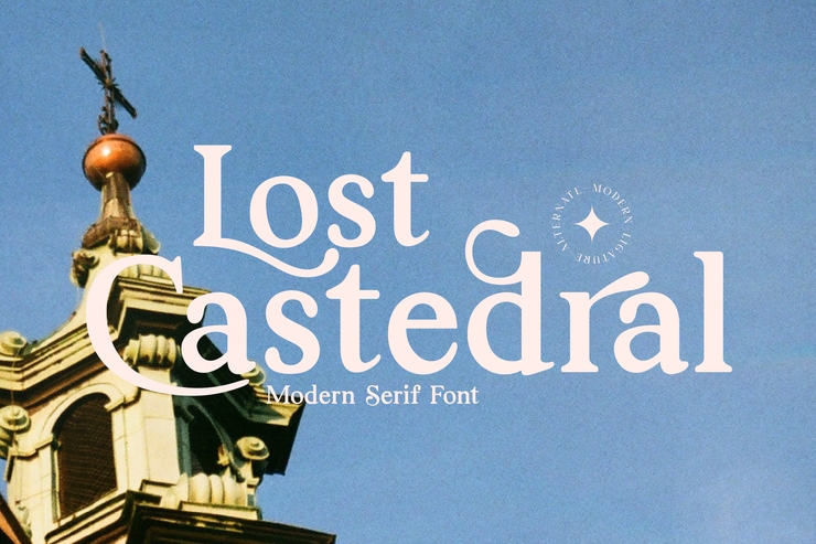 Lost Castedral字体 7
