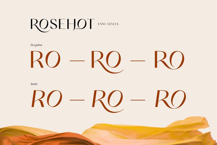 Rosehot version字体 3