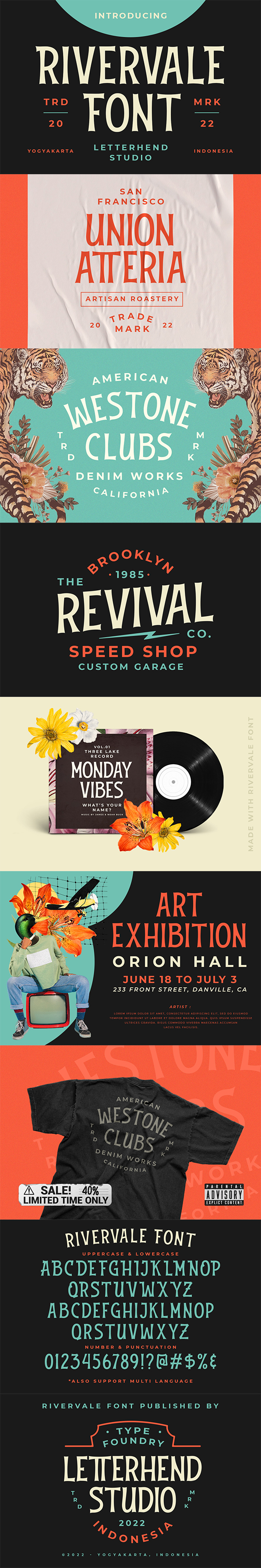 Rivervale Regular字体 2