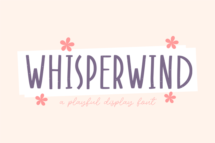 Whisperwind字体 5