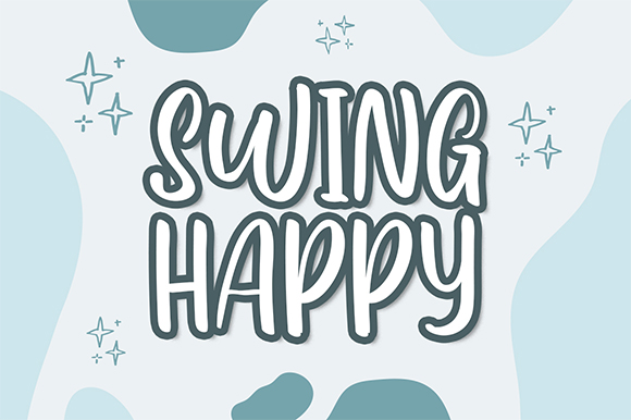 Swing Happy字体 4
